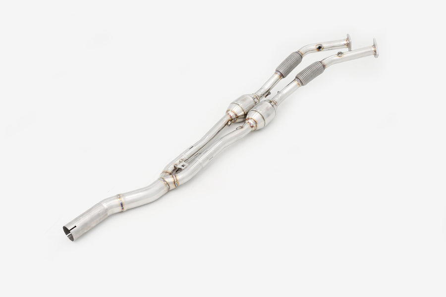 Volkswagen Passat R36 – downpipe med racekatalysator | Rostfritt