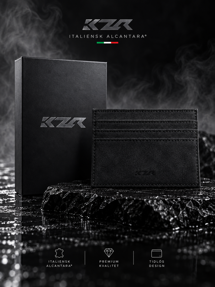 KZR Premium Cardholder – Italiensk Alcantara