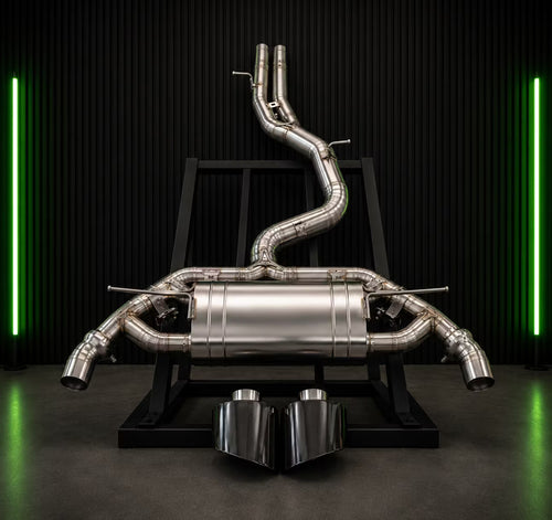 Audi RS3 8V catback-avgassystem i rostfritt – bild 1