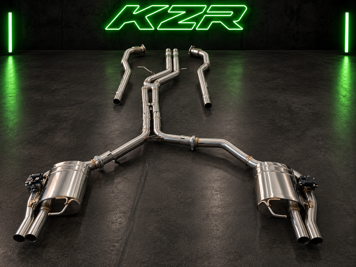 Audi RS6/RS7 C7 – Catback-avgassystem med spjäll | Rostfritt