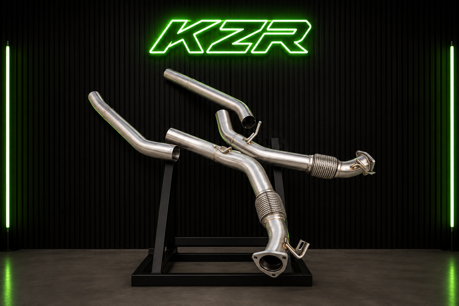 Audi RSQ8 – Frontpipes | Rostfritt