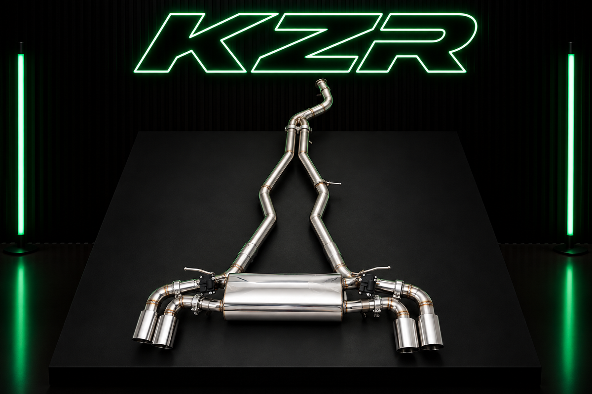 BMW Z4 G29 3.0T – Catback-avgassystem med spjäll | Rostfritt