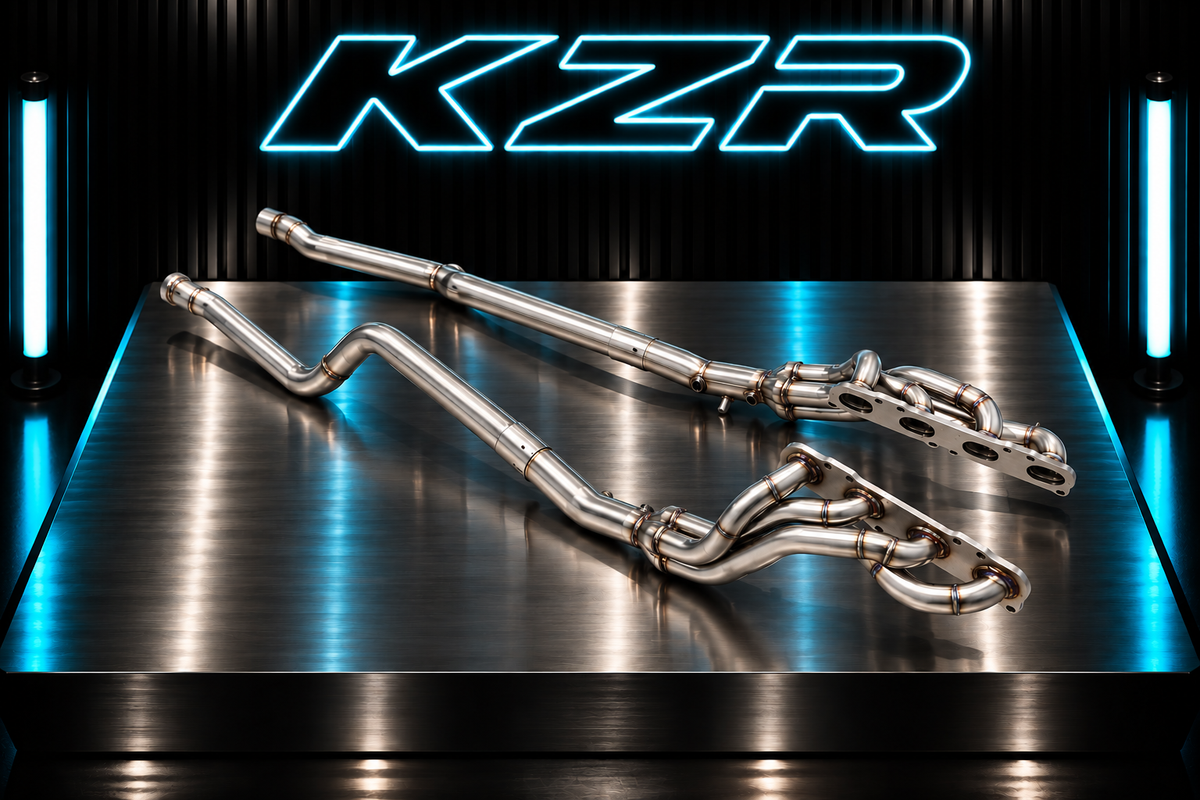 Mercedes-AMG C63 W204 – Grenrör & Catless Front Pipes | Rostfritt