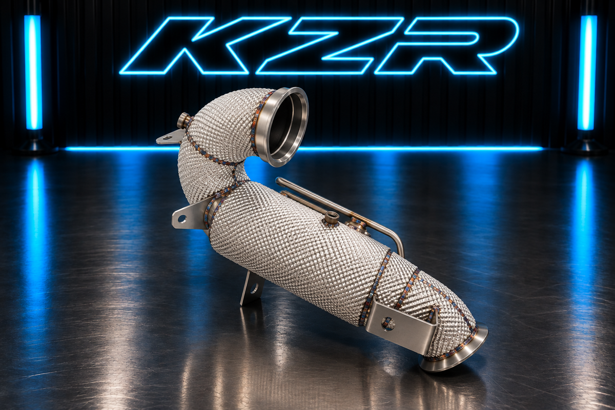 Mercedes-AMG GLE53 – Downpipe med Racekatalysator & Värmeskydd