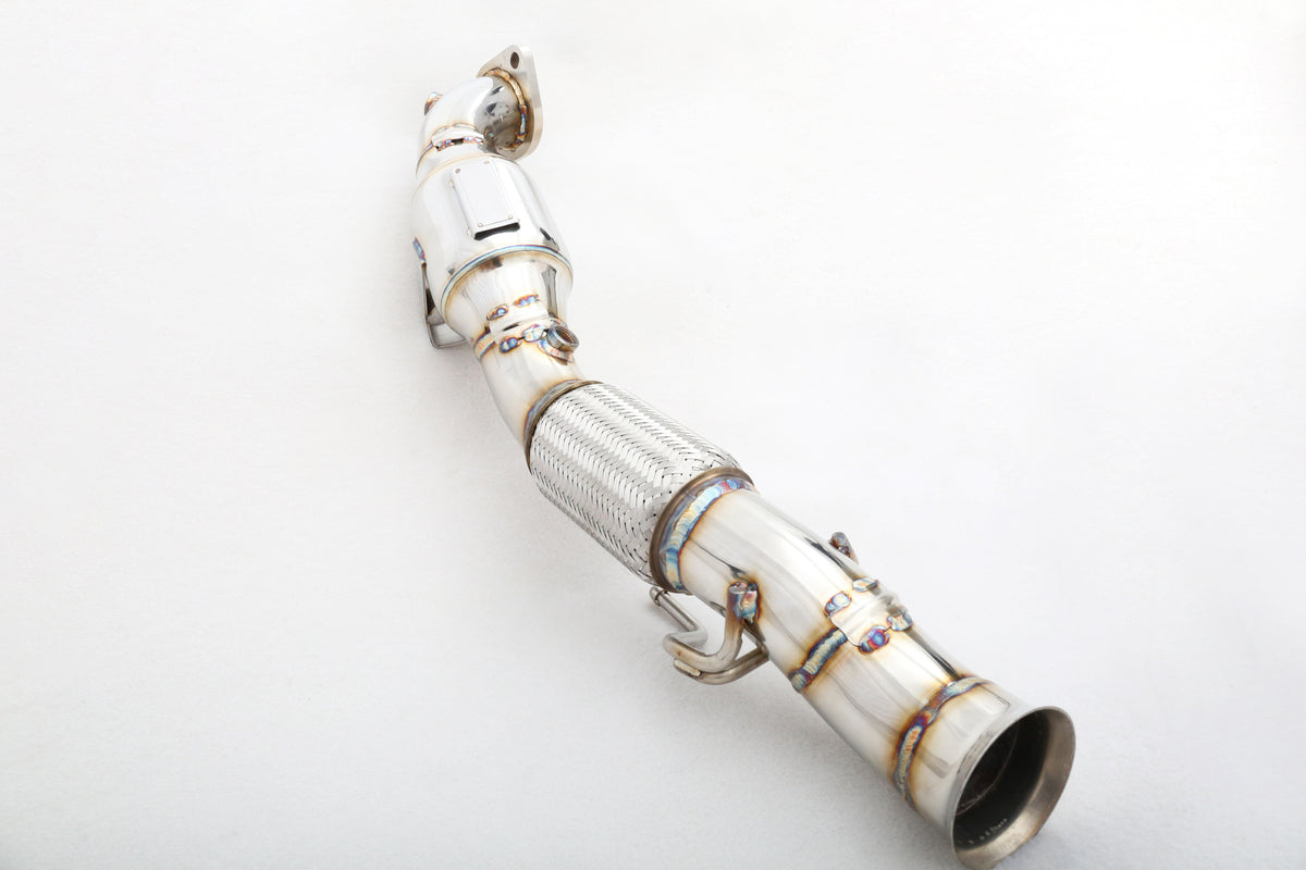 Ford Focus RS 2,3T – Downpipe med Racekatalysator