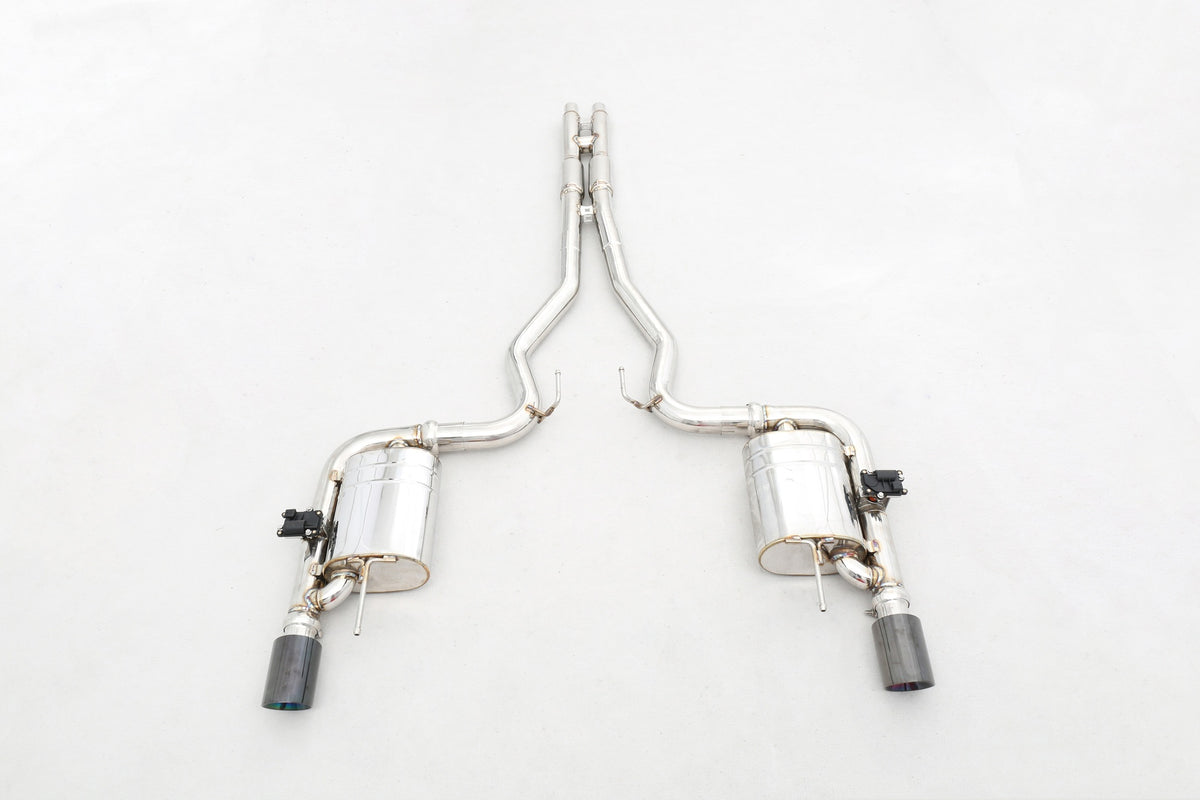 Ford Mustang 5,0L – Avgassystem med spjäll | Rostfritt