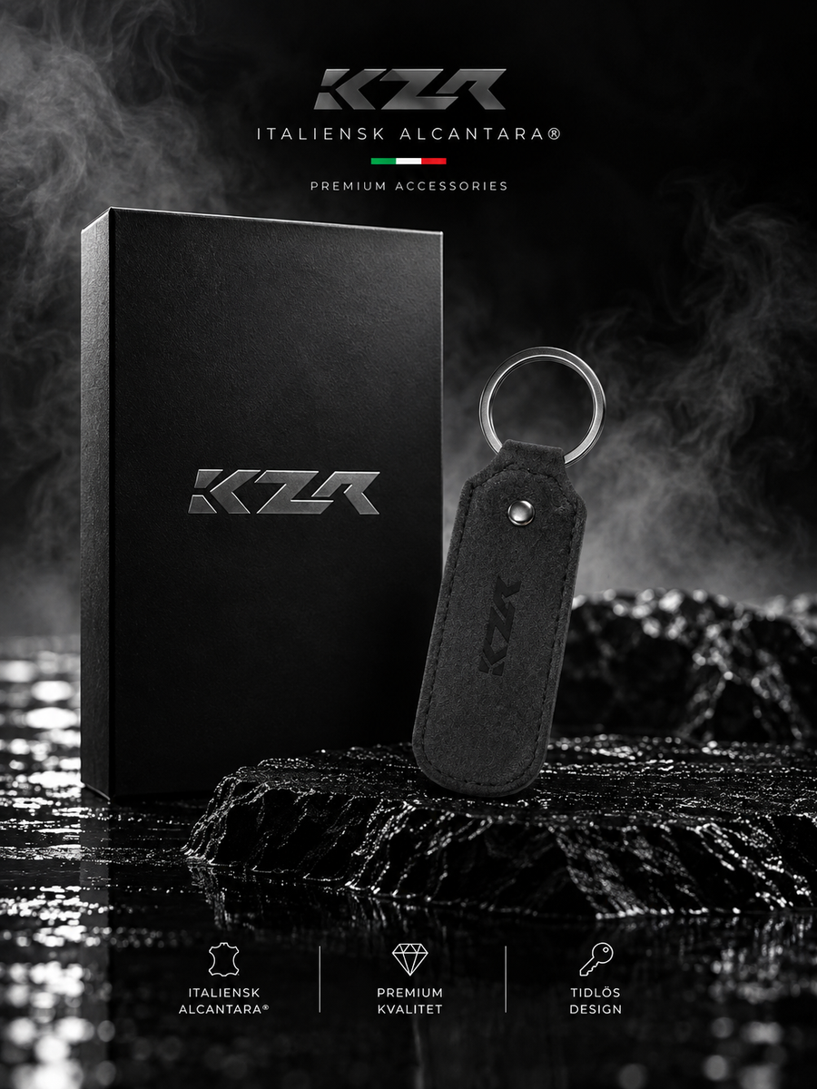 KZR Nyckelhållare i Alcantara®