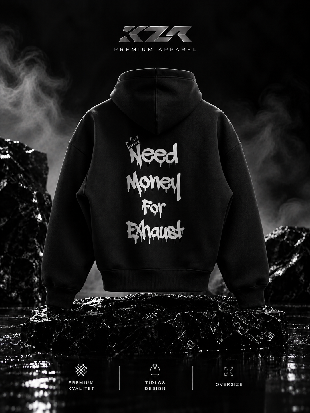 KZR Need Money For Exhaust Hoodie